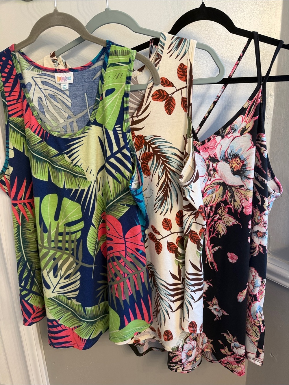 LuLaRoe Set of THREE tanks